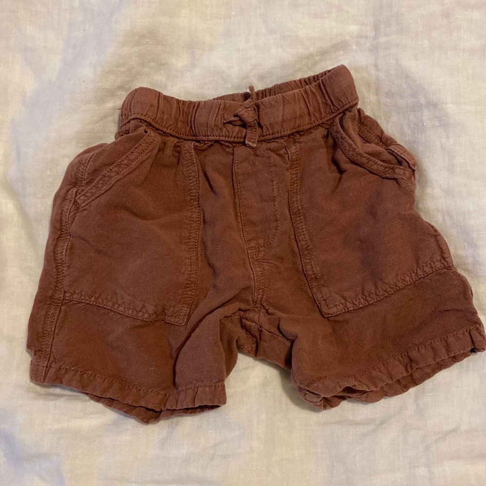 Zara boys linen like shorts